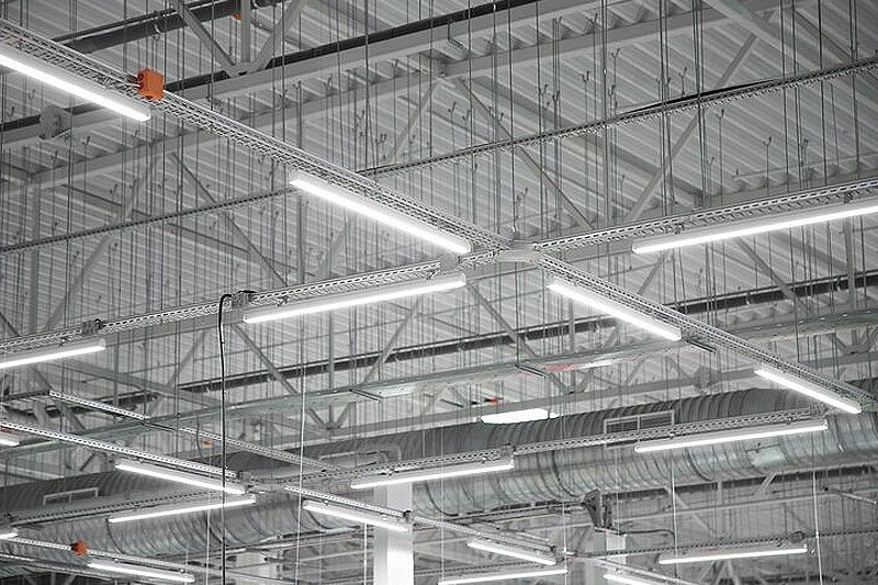 iluminação industrial